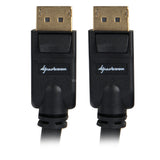 Sharkoon displayport 1.3 kabel (sort, 5 meter, 4k)