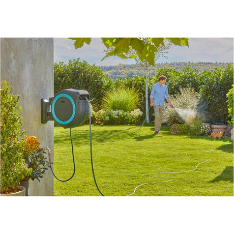 Gardena vægslangeboks powerroll xl sæt - 35 m