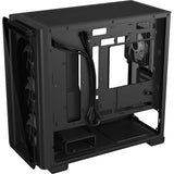 Asus a23 plus mini tårnetui (sort | 2x USB-A | 1x USB-C | RGB | hærdet glas)
