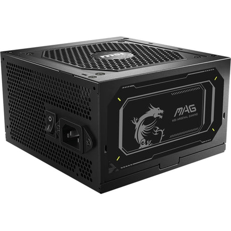 MSI Mag A850GL PCIe5 II modulær 850 watt strømforsyning (sort, 1x 12V-2x6, 4x PCIe)