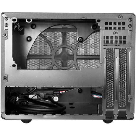 Silverstone sst-sg13b-c mini tårnhus (sort | 1x USB-A | 1x USB-C)