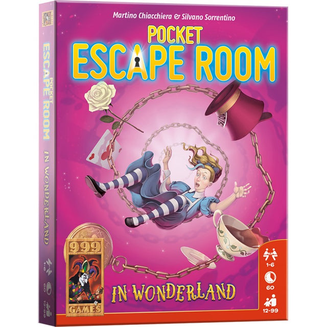 999spil 999 spil pocket escape room: i eventyrland kortspil (hollandsk, 1 - 6 spillere, 60 minutter, fra 12 år)