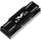 Silverstone TP03-ARGB heatsink (sort, velegnet til m.2 2280 SSD)