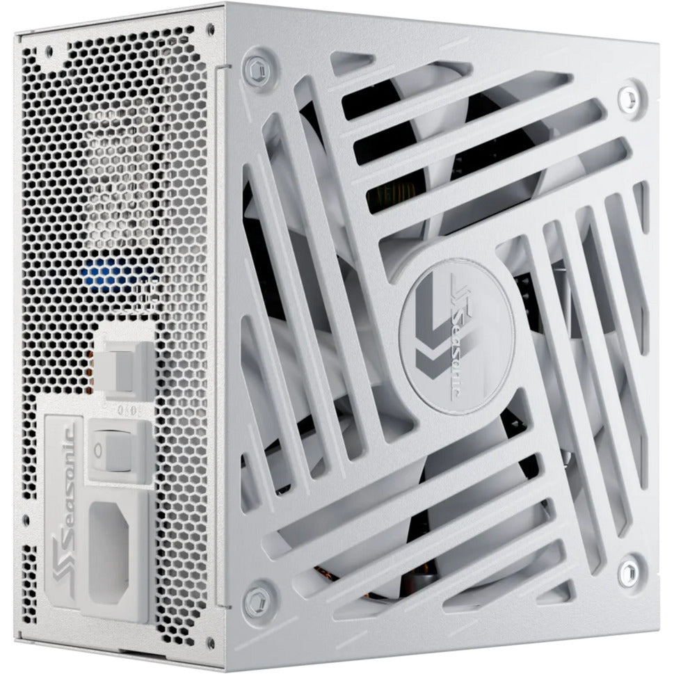 Seasonic focus-gx-750-v4 atx3.0 modulær 750 watt strømforsyning (hvid, 1x 12vhpwr, 2x pcie)