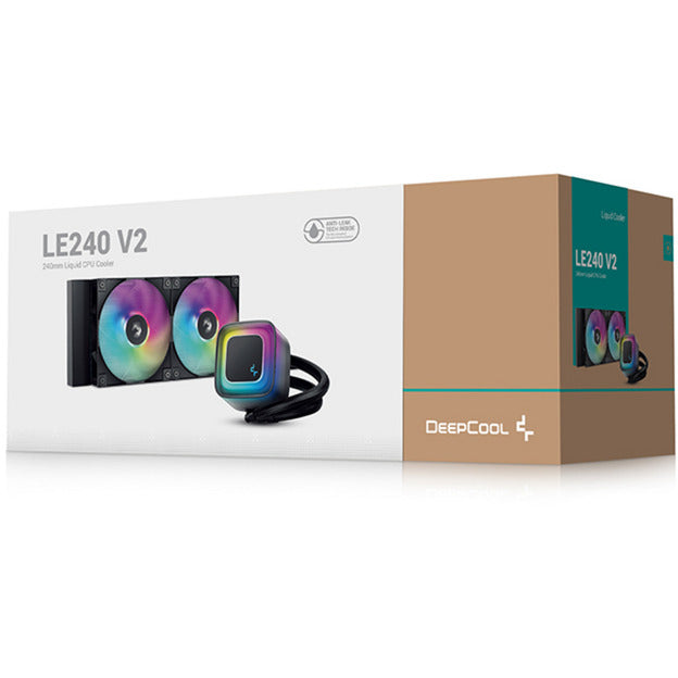 Deepcool le240 v2 vandkøling (sort)