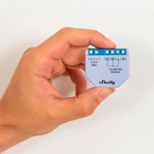 Shelly plus lysdæmper 0-10v