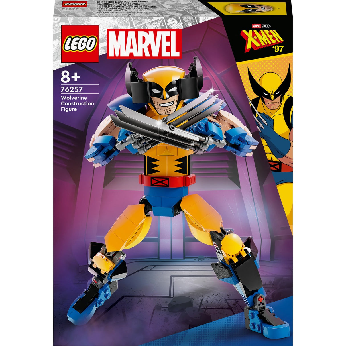 Lego marvel - jerv byggefigur byggelegetøj (76257)