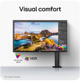 LG Ergo IPS-skærm med USB Type-C 31.5 4K UHD (sort, 2x HDMI, 1x Display Port)