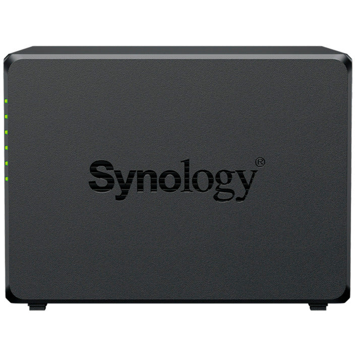 Synology diskstation ds1525+ nas (sort, 2x LAN, USB)