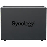 Synology diskstation ds1525+ nas (sort, 2x LAN, USB)