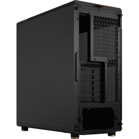 Fractal design nord midi tårnhus (sort træ farve | 2x USB-A | 1x USB-C)