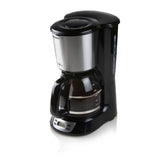 Domo kaffemaskine med timer og display do708k kaffefiltermaskine (sort, 1,5 liter)