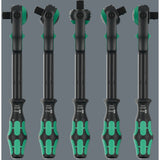 Wera 8000 c black edition zyklop speed skralde med 1 2 drev (sort grøn)