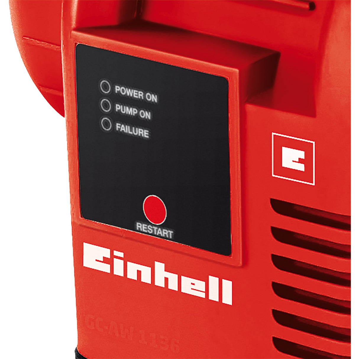 Einhell husholdningsvanddispenser GC-AW 9036 pumpe (rød sort)