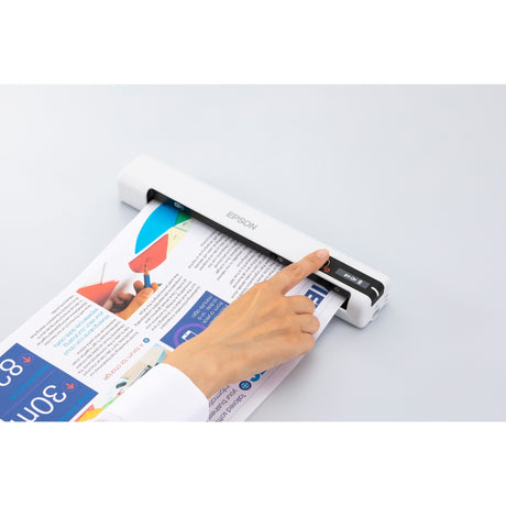 Epson workforce ds-80w feed scanner (grå)