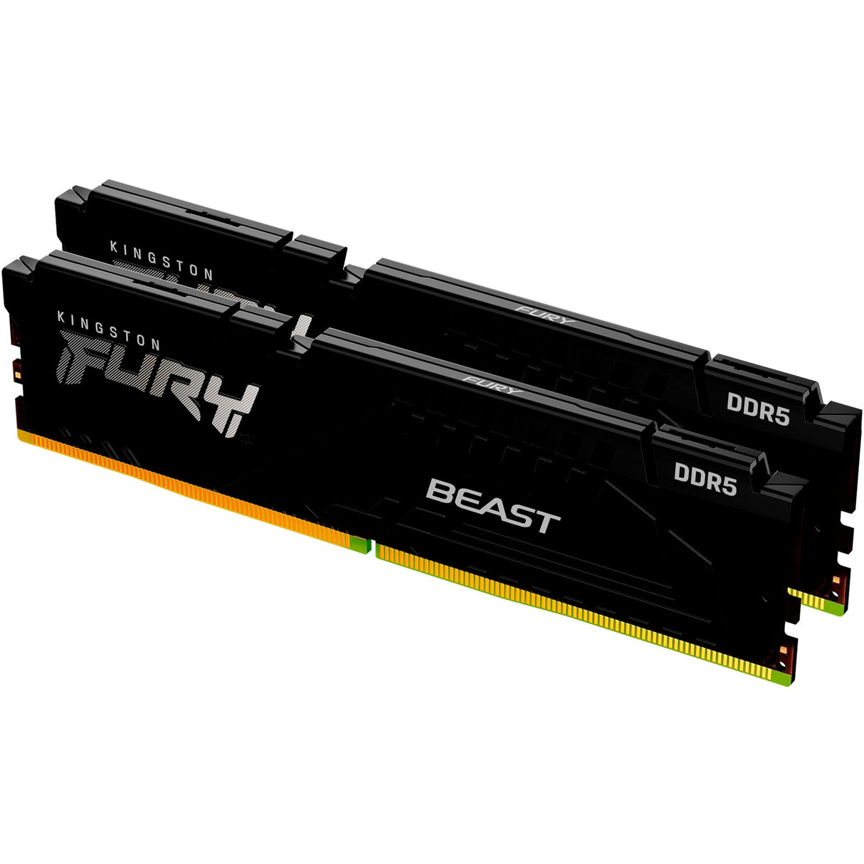 Kingston Fury Beast 16 GB DDR5-6000 (2x 8 GB) RAM (sort, KF560C30bbek2-16, XMP 3.0, Expo 1.1)