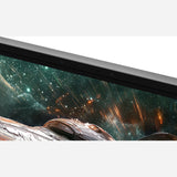 Samsung Odyssey 3D G90XF 27 4K UHD-gamingskærm (sølv, 2x HDMI, DisplayPort, 2x USB-A, USB-B, 165 Hz)