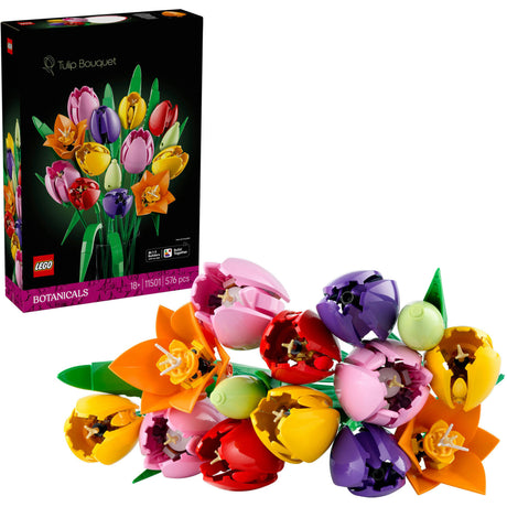 Lego botanicals 11501 buket med tulipan blomsterdekoration