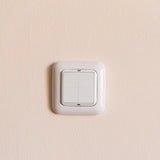 Shelly blu wall switch 4 + busch-jaeger adapter schakelaar (wit, bluetooth 4.2)