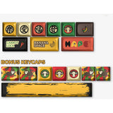 Iqunix f97 happy ape trådløst mekanisk tastatur (brunt, us-layout (qwerty), cherry mx red, 96%, rgb-lysdioder, hot-swappable, pbt, 2.4ghz | bluetooth 5.1 | usb-c)