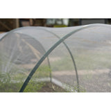 Natur anti-insekt mesh insektnet (hvid gennemsigtig, 2 x 5 m)