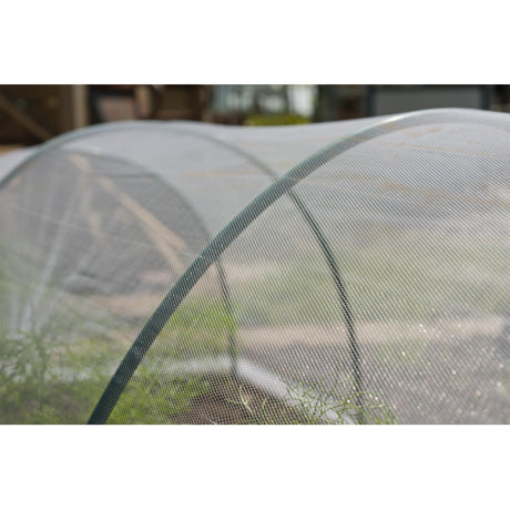 Natur anti-insekt mesh insektnet (hvid gennemsigtig, 2 x 5 m)