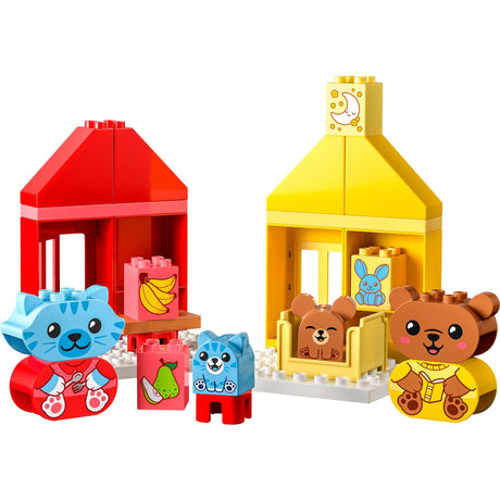 Lego duplo - daglige vaner - byggelegetøj til at spise og sove (10414)
