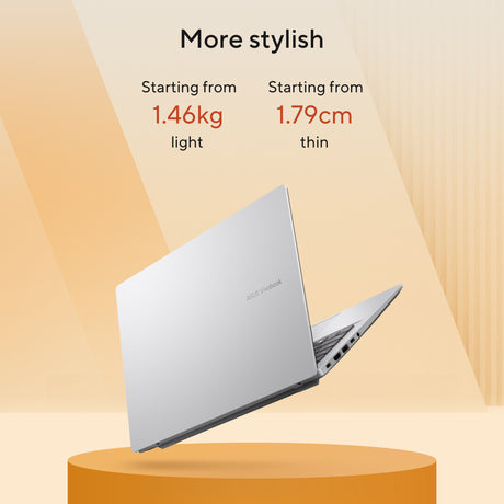 Asus vivobook 14 m1407ga-ly012w 14 copilot+ laptop (zilver | ryzen ai 7 445 | radeon 840m | 16 gb | 512 gd ssd)