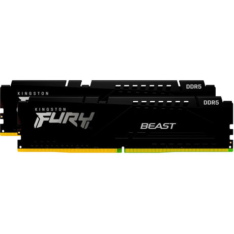 Kingston Fury Beast 16 GB DDR5-6000 (2x 8 GB) RAM (sort, KF560C30bbek2-16, XMP 3.0, Expo 1.1)