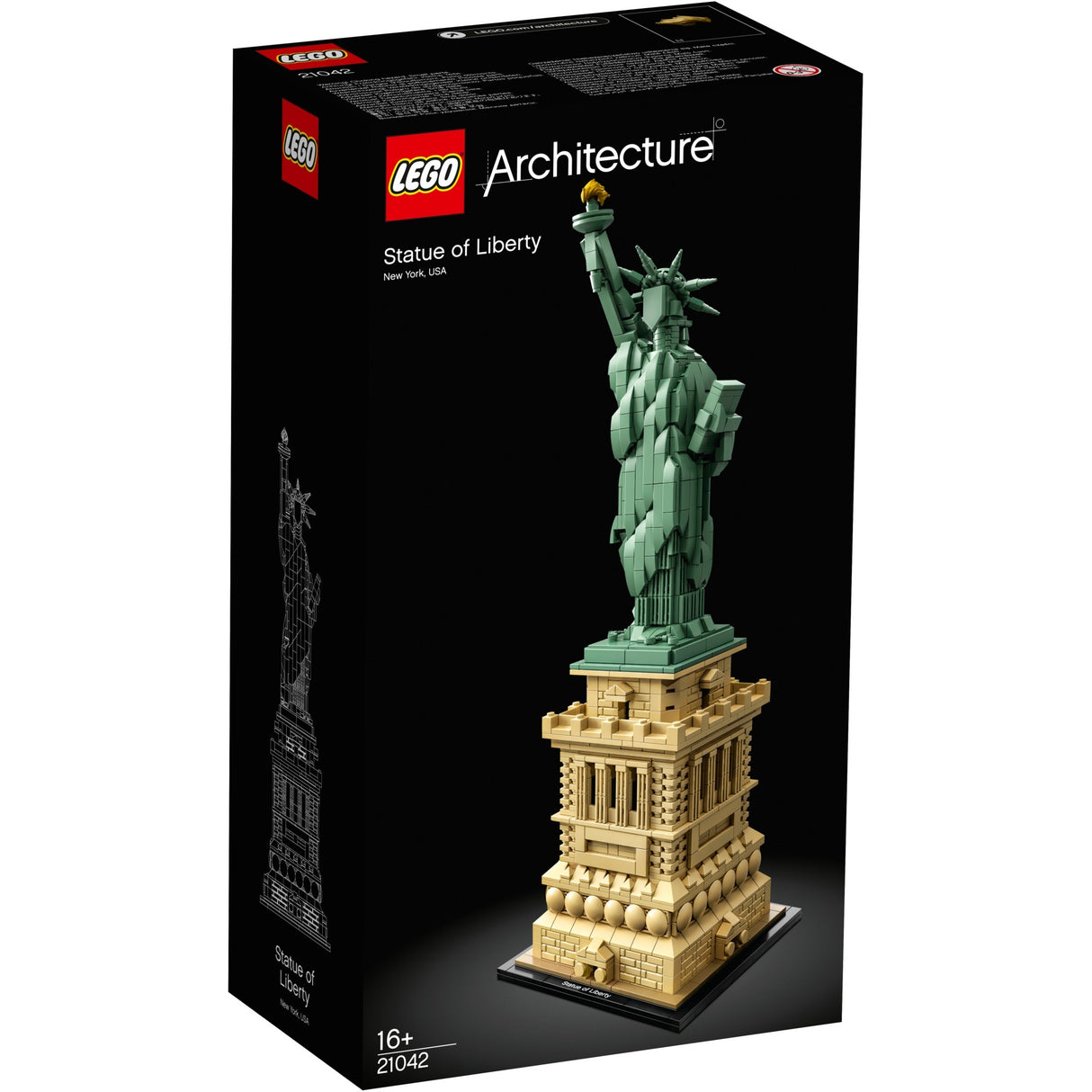Lego-arkitektur - Frihedsgudinden byggelegetøj (21042)