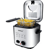 Steba df95f - minifriture fondue frituregryde (rustfrit stål sort, 1,25 liter)