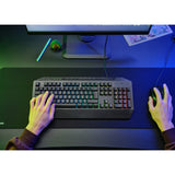 Trust GXT 836 EVOCX RGB gaming tastatur (sort, amerikansk layout (QWERTY), membran, 100 %, RGB)