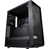 Fractal design meshify c midi tårnhus (sort | 2x USB-A | hærdet glas)