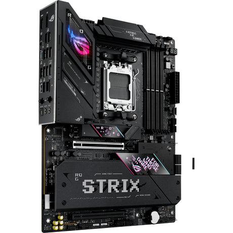 Asus ROG Strix B850-E Gaming WiFi Socket AM5 bundkort (sort, RAID, 5 GB-LAN, Wi-Fi 7, BT, lyd, ATX)