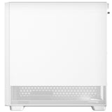 Antec flux midi tårnhus (hvid | 2x USB-A | 1x USB-C | hærdet glas)