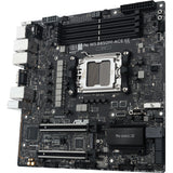 Asus pro ws b850m-ace se socket am5 moederbord (raid, 10gb-lan, sound, µatx)