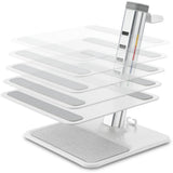 Kensington smartfit universal organizing laptop riser stand (aluminium)