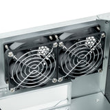 Silverstone rm61-312, rack, serverkabinet (sort | 6u)