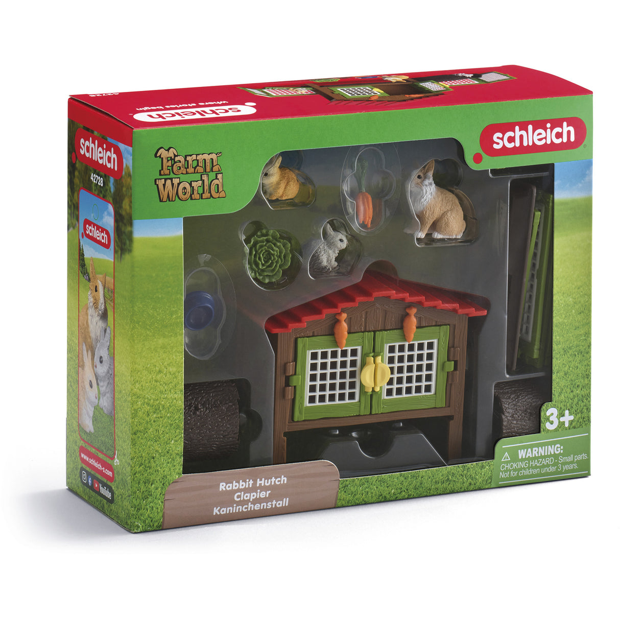 Schleich farm world - kaninhytte - 42728