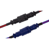 Keychron premium coiled aviator kabel, vinklet kabel (lilla, 1,08 meter)