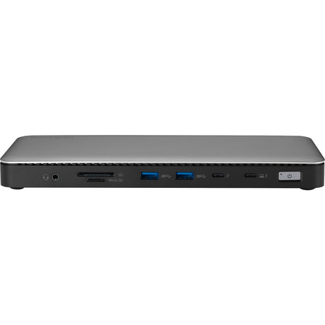 Kensington SD5760t dockingstation (sølvsort, Thunderbolt 4, USB-C, USB-A, HDMI, PD)