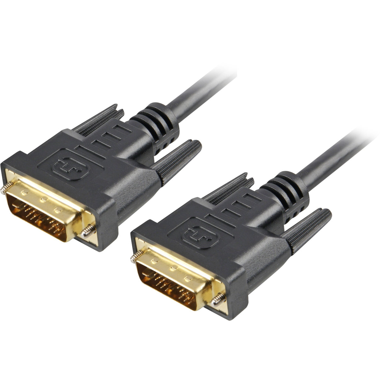 Sharkoon DVI-D kabel (sort, 1 meter)