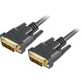 Sharkoon DVI-D kabel (sort, 1 meter)