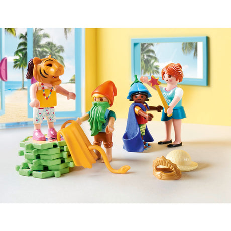 Playmobil familiesjov - byggelegetøj til børneklub (70440)