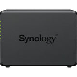 Synology diskstation ds1525+ nas (sort, 2x LAN, USB)