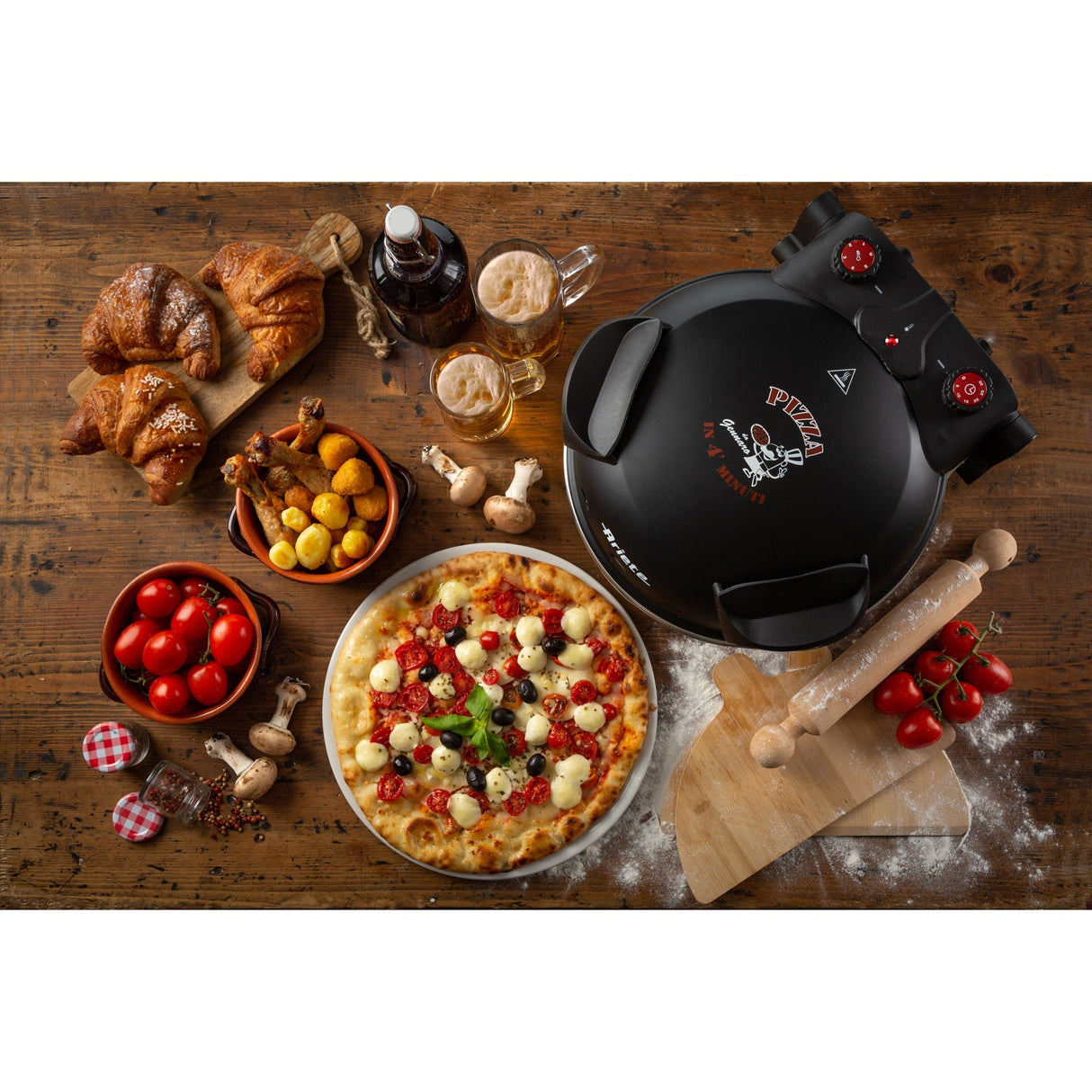 Ariete pizzaovn 0917 00 (sort)
