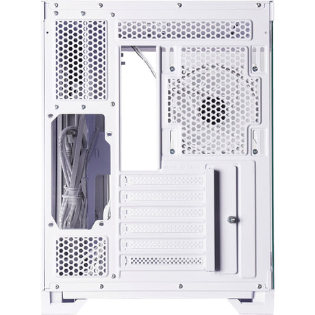 Chieftec Visio Midi Tower-hus (hvid | 2x USB-A | 1x USB-C | RGB | hærdet glas)
