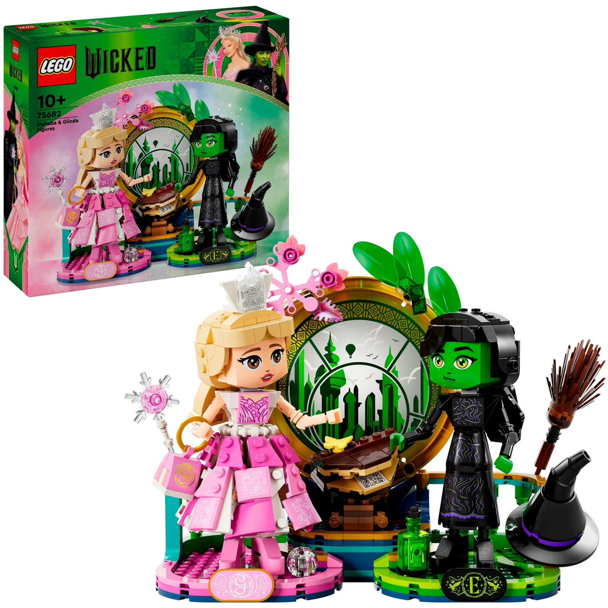 Lego ond elphaba og glinda figurer - 75682