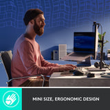 Logitech MX mekanisk mini-tastatur (sort, amerikansk-internationalt layout (QWERTY), GL taktil, 80 % (TKL), Bluetooth)