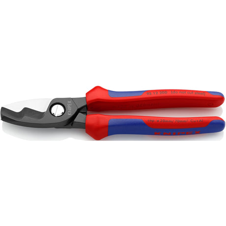 Knipex 95 12 200 kabelsaks med dobbelte skærekanter ø 20mm-70mm²